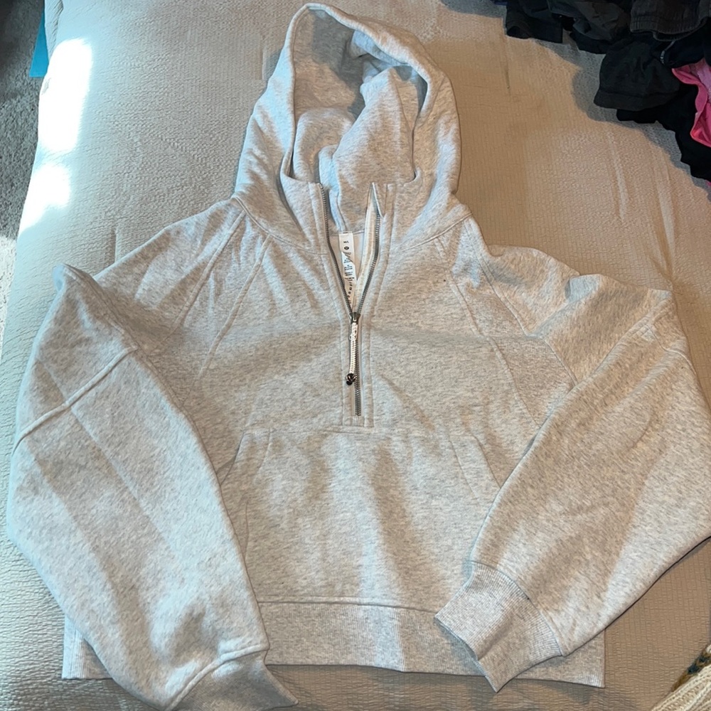Gray LuLulemon Scuba Hoodie